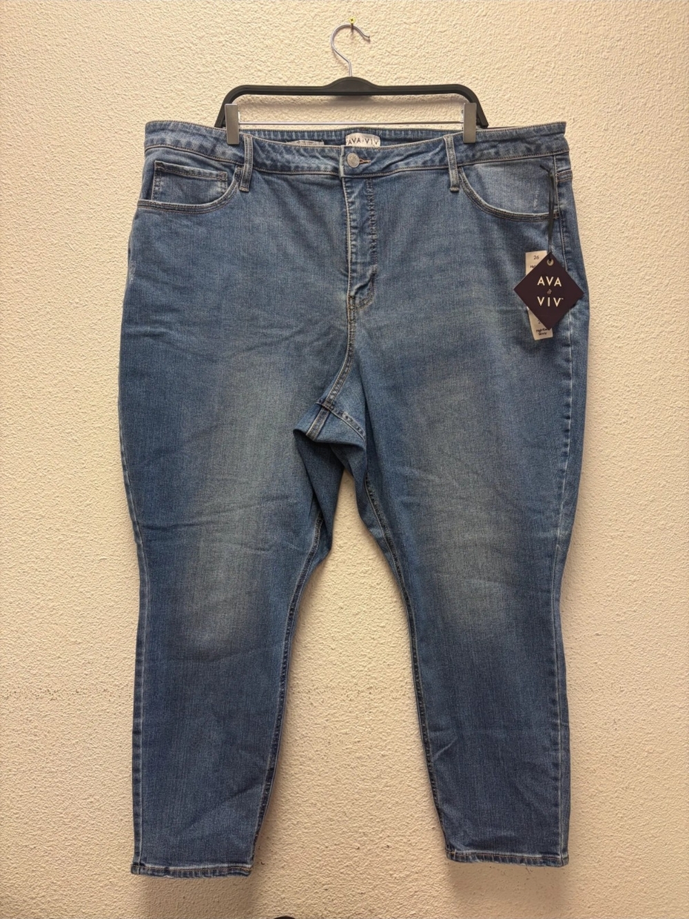 Women's Plus Size Skinny Jeans Size 26 #909